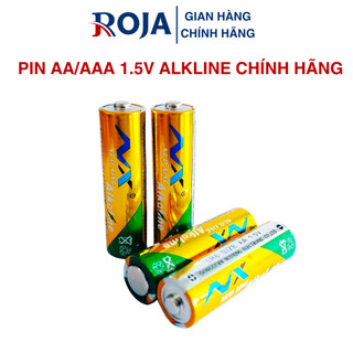 Vỉ 2 viên pin kiềm aa 2a, aaa 3a pin tiểu, đũa alkaline 1.5v chính hãng