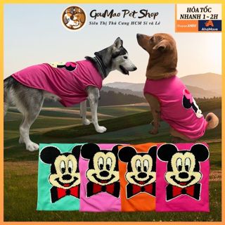 Áo ba lỗ cho chó lớn từ 13kg đến 40kg, áo size lớn cho chó, big - Goumao pet GM04
