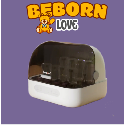 Máy tiệt trùng UVC, sấy khô, úp bình sữa và bảo quản Beborn SB02