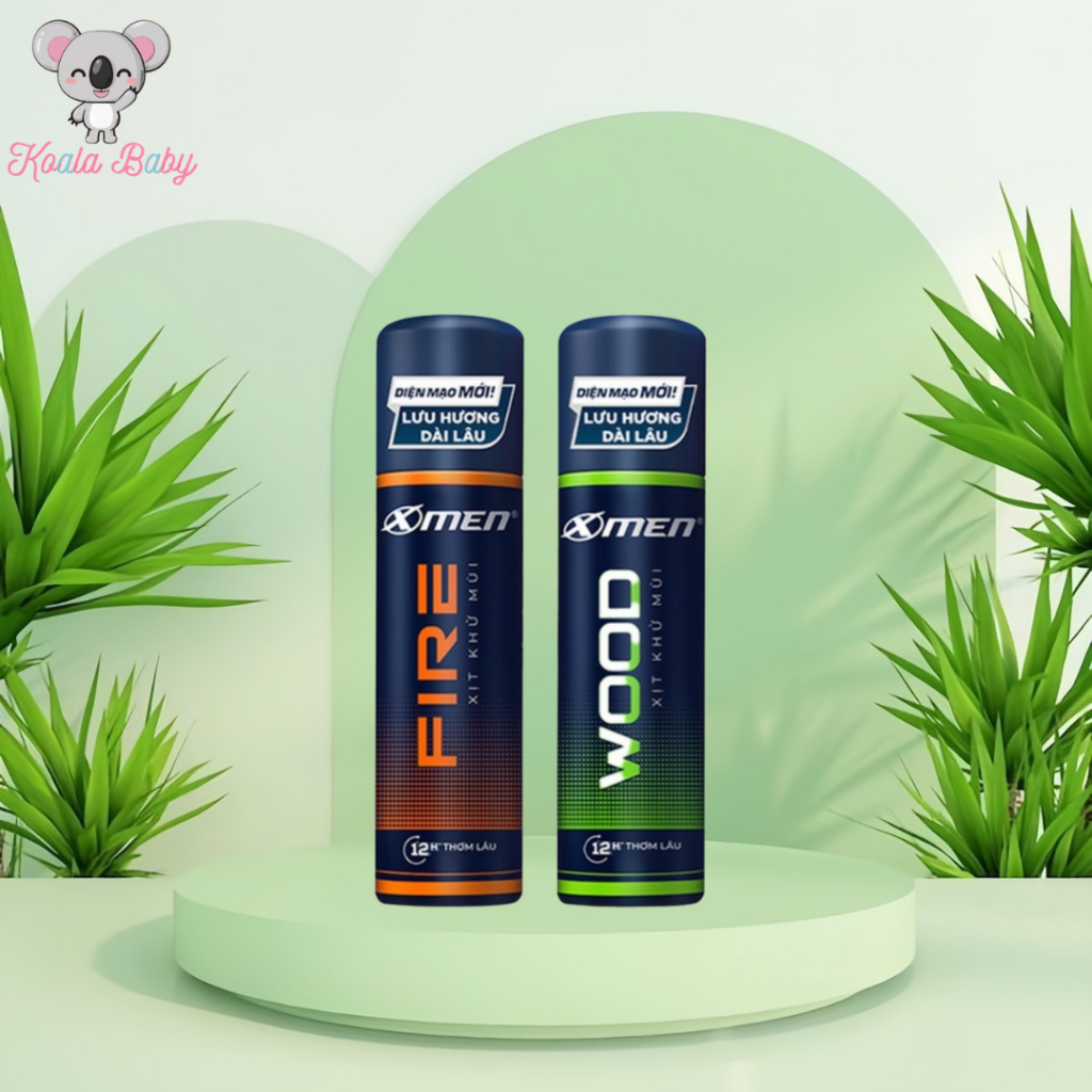 Xịt khử mùi Xmen 140ml