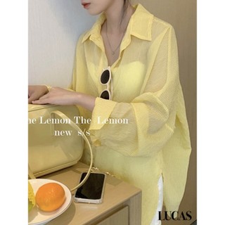 Áo sơ mi cổ đức tay dài suông basic 9091