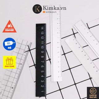 Thước kẻ muji 15cm số to