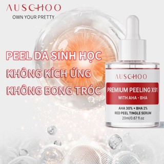 Tinh chất Peel da sinh học AUSCHOO 20ml mờ thâm, trắng da, se khít lỗ chân lông PREMIUM PEELING X91