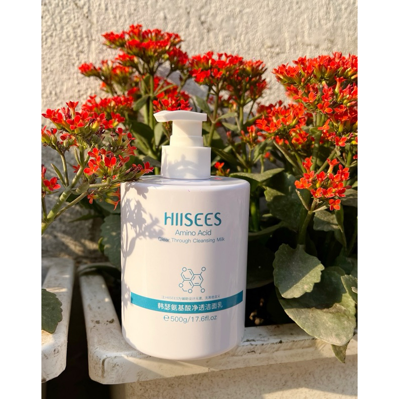 Sữa rửa mặt tạo bọt HIISEES chai 500ml hàng chính hãng nội địa