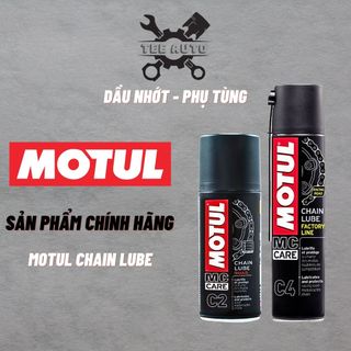 Dưỡng sên xịt sên bảo dưỡng sên motul c2 150ml, c4 400ml