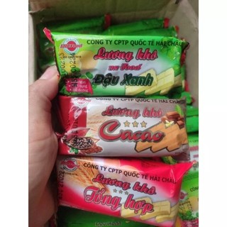 Lương khô 5 sao Hải Châu 70g/lương khô 5 cộng/ lương khô hạt dinh dưỡng 80g/lương khô Ca cao/ đậu xanh/tổng hợp Hải Châu