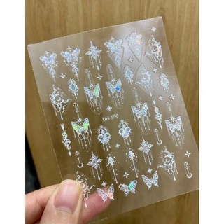 Sticker trang tri mã mới hình bướm nhé ạ