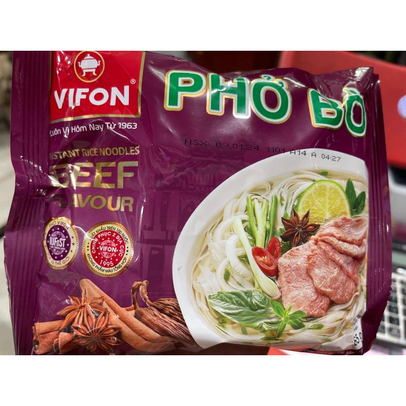 phở bò VifON combo-5goi-65g