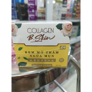 Kem colagen b.skin dưỡng trắng da- ngừa mụn -nám 20g
