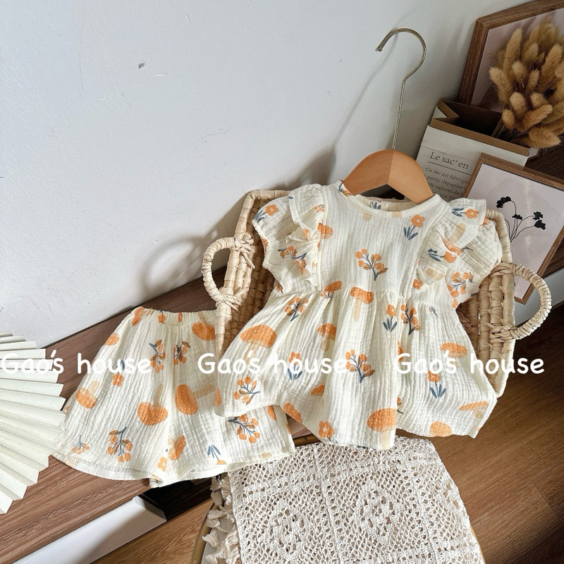 Set bộ xô siêu cưng cho bé gái