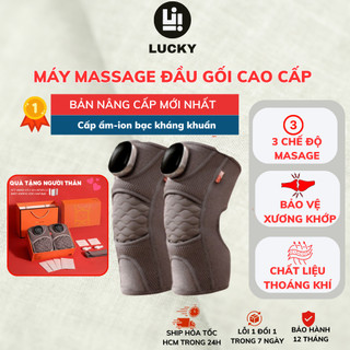 Máy massage đầu gối DELADEP đai đeo mát xa ngải cứu làm nóng trong 3s giảm đau nhức gối, bả vai, cánh tay