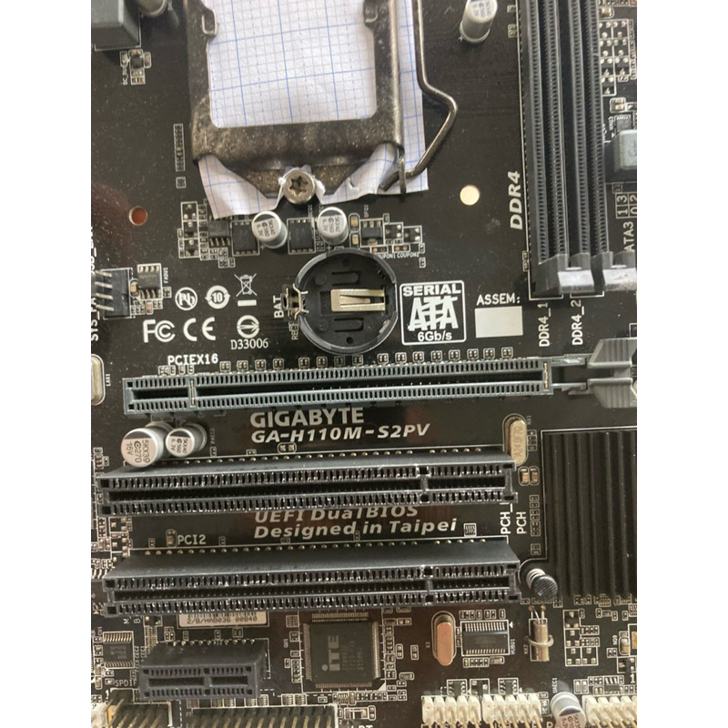 maind gigabyte H110M-S2PV
