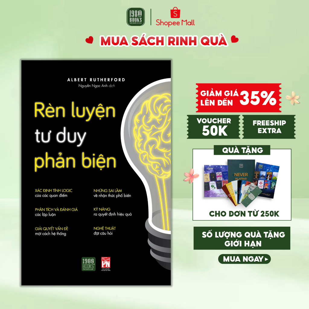 Sách - Rèn luyện tư duy phản biện