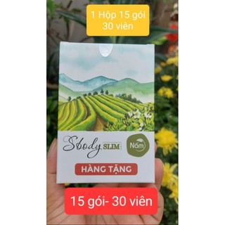 Nấm giảm cân Slim Sbody (15 gói- 30 viên) - Hàng km