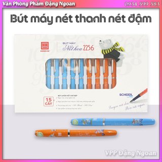 Bút máy nét hoa Hồng Hà 2256, luyện viết chữ đẹp cho học sinh cấp 1 - VPP Đặng Ngoan