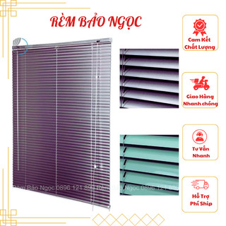 Thanh lí rèm sáo nhôm chống nắng mưa loại 1, đầy đủ phụ kiện