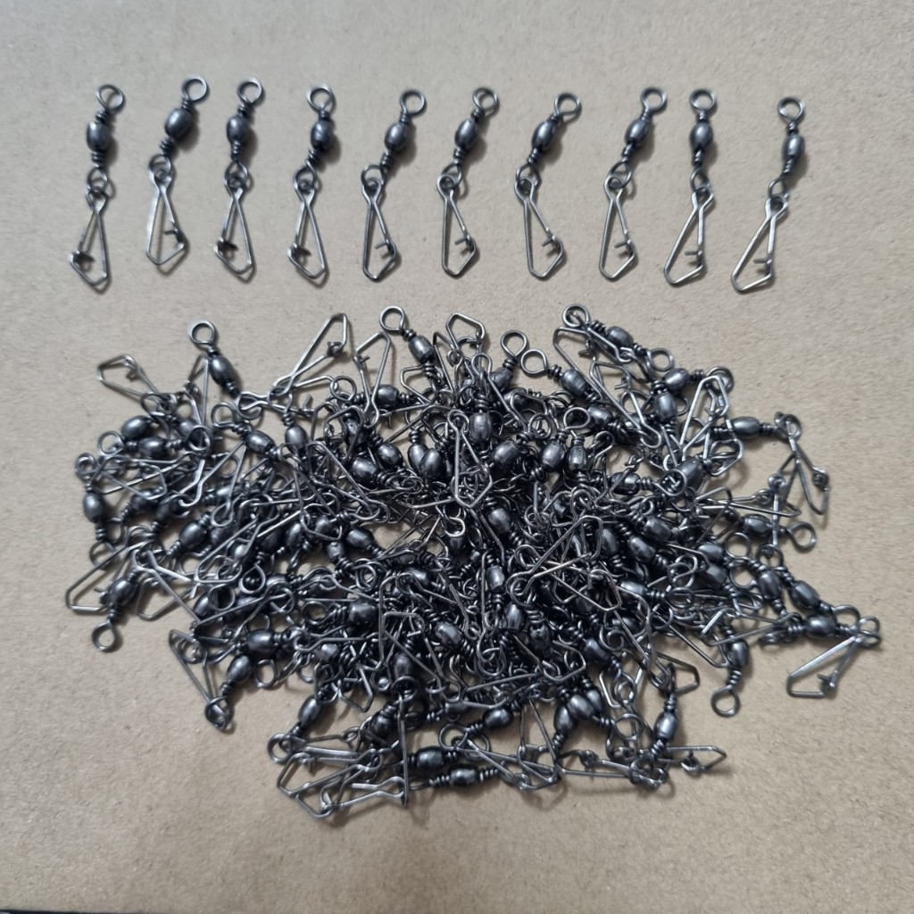 khóa link câu cá cao cấp 1 chiếc khóa link chống xoắn 1 vòng siêu bền