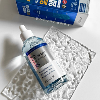 Tinh chất cấp nước WELLAGE Real Hyaluronic Blue Ampoule 100ml