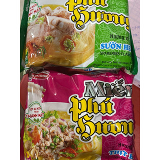 Miếng ăn liền Phú hương combo-5goi-2vị-suon-heo-thịt bằm-55g