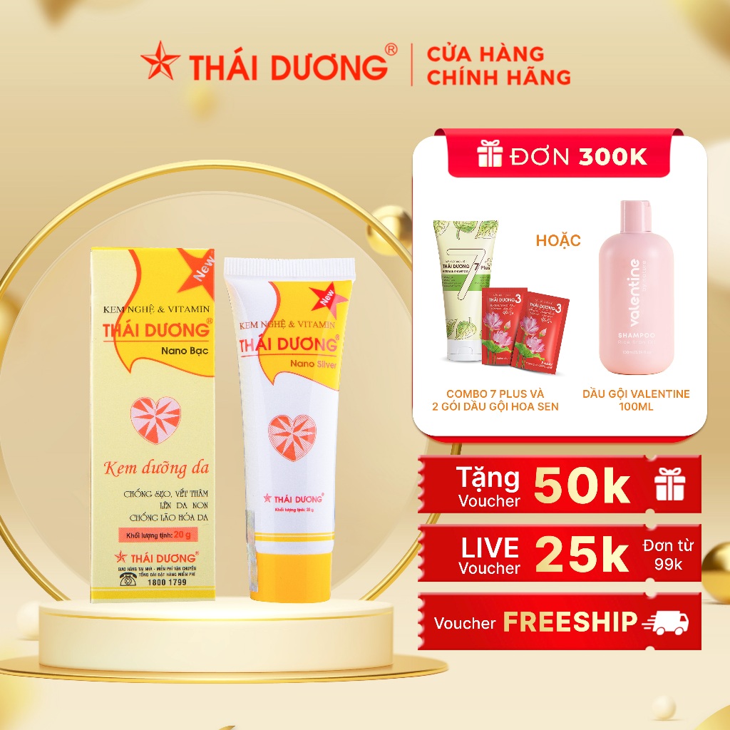 Kem nghệ dưỡng da 20g - Sao Thái Dương