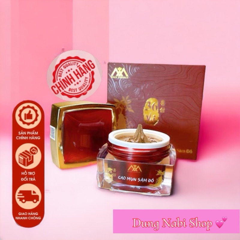 Cao Mụn Sâm Đỏ 36 VI (hủ full 15gr)