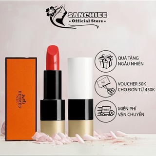 Son Hermes Rouge Exotique Matte Chính Hãng, Son Lì Dưỡng Cao Cấp, Giá Tốt