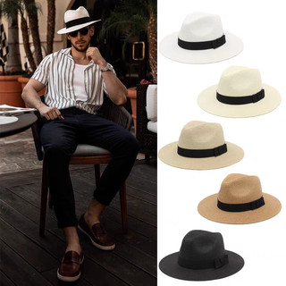 Mũ cói đi biển panama cowboy 14 dáng basic