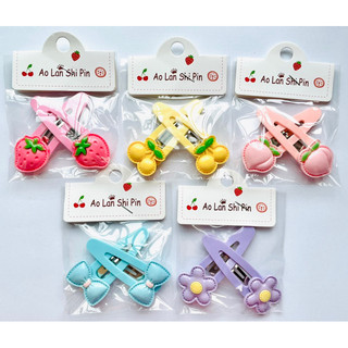 1 cặp 2 cái Kẹp tóc bé gái dễ thương