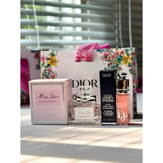 [Sẵn] Gift set Dior mini - son Dior Maximizer 001 và Miss Dior