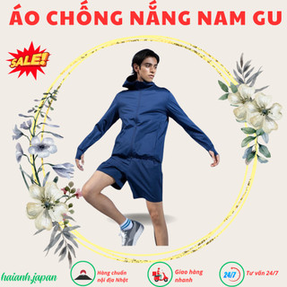 Áo chống nắng nam Gu, chống tia UV sale sập