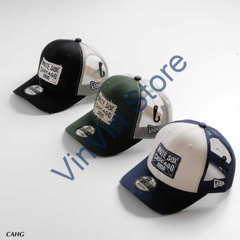 Mũ lưỡi trai, nón kết nam nữ phối lưới Chicago Siêu đẹp