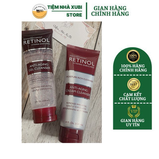 Sữa rửa mặt retinol vitamin enriched anti-aging gel cleanser 120 - 5 fl oz
