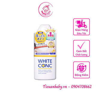 Sữa tắm dưỡng trắng white conc 360ml nhật bản