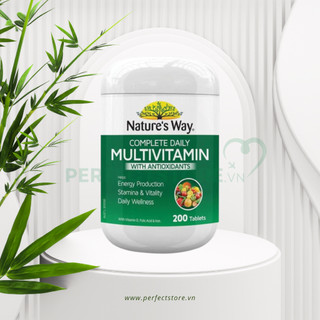 Perfectstore.vn - Viên tổng hợp Vitamin Nature’s Way Multivitamin 200 viên
