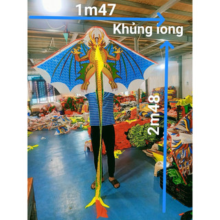 Diều khủng Long Tặng kèm cuộn dây dài 100m