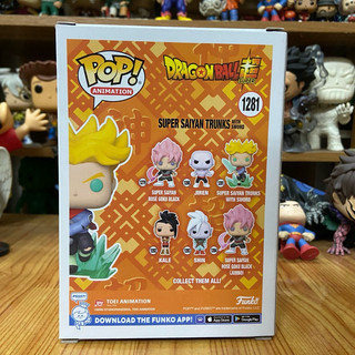 Mô hình Funko Anime - DBZ / Super Saiyan Trunks (fullbox real)