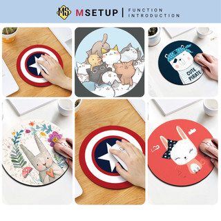 Tấm lót chuột 20x20cm họa tiết cute