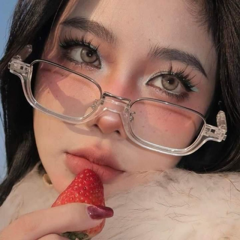 Lens Madame brown ( kèm khay đơn ) Mua 3c tặng khay dụng gương dụng cụ
