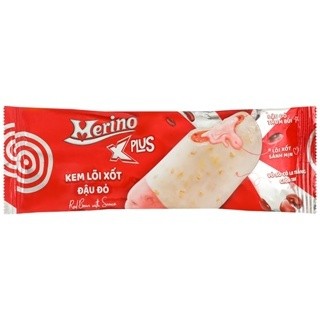 Kem đậu đỏ lõi xốp Merino X Plus cây 60g