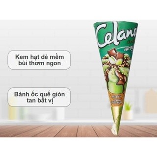 Kem Ốc Quế Celano Pistachio