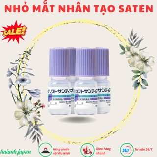 Nước nhỏ mắt nhân tạo santen nhật bản hộp 4 lọ