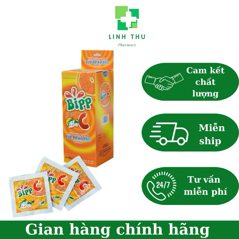 Kẹo Nga Bipp C tăng cường sức đề kháng