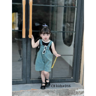 Set yếm kèm áo cho bé gái