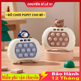 Đồ chơi popit điện tử cho bé có đèn có nhạc