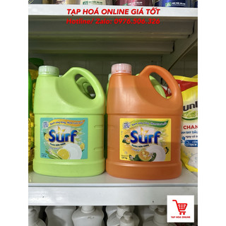 Nước rửa chén SURF can 1.5kg chính hãng Unilever