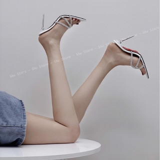 Giày cao gót quai đá gót nhọn 9 phân HL23