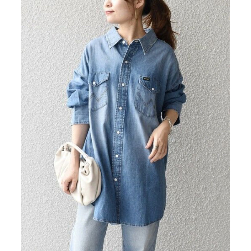 Áo khoác jean Wrangler xuất Nhật freesize