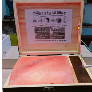 Hộp Đá Muối Massage Chân Hymalays Massage Lòng Bàn Chân Đả Thông Kinh Lạc