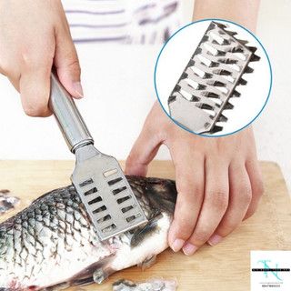 Dụng cụ lóc vảy cá - đánh da cá bằng inox siêu bền