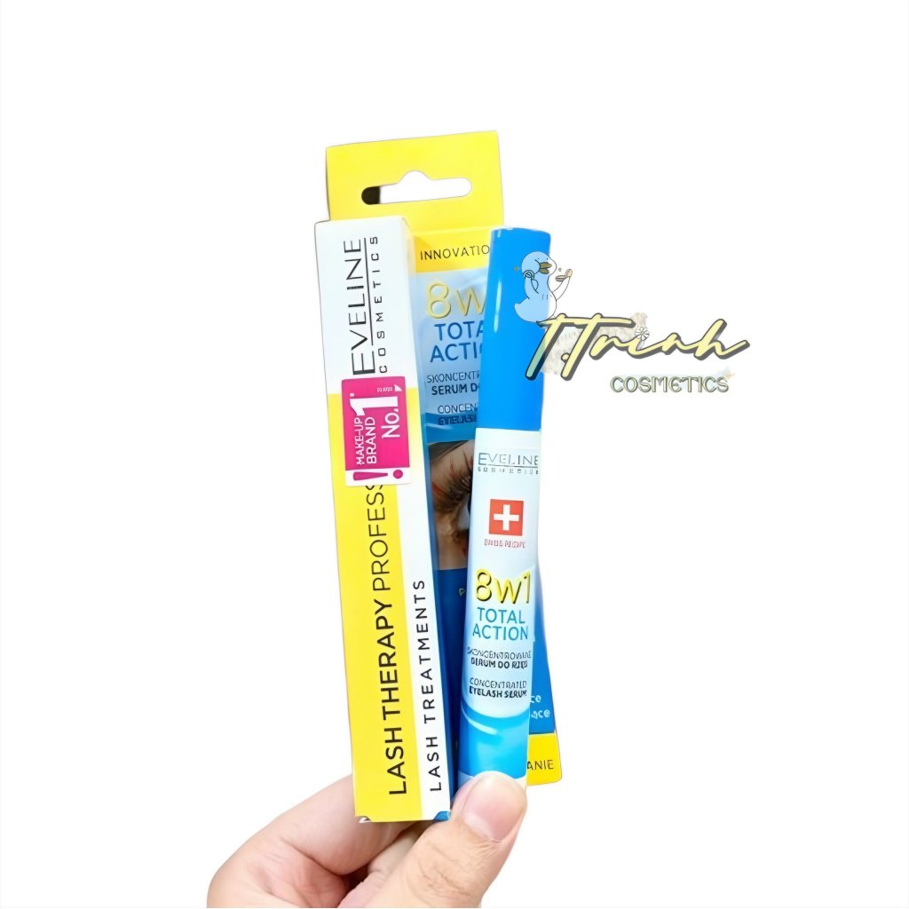 (auth) DƯỠNG MI EVELINE 8 IN 1 TOTAL ACTION LASH THERAPY